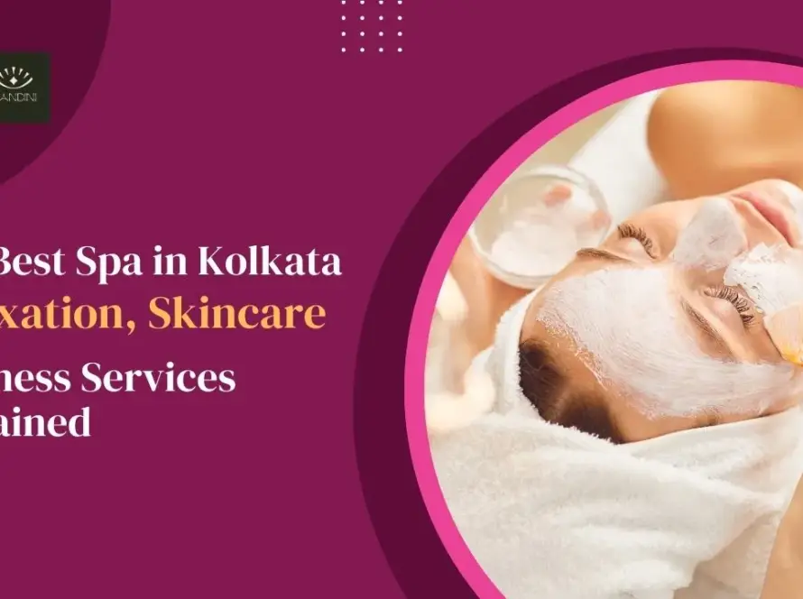 Client enjoying relaxing massage therapy at the best spa in Kolkata for stress relief and skincare wellness.